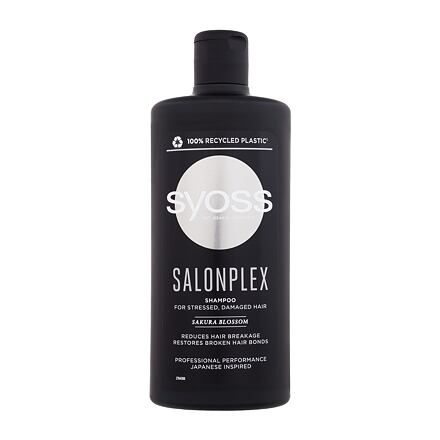 Syoss SalonPlex Shampoo šampon pro chemicky i mechanicky namáhané vlasy 440 ml pro ženy