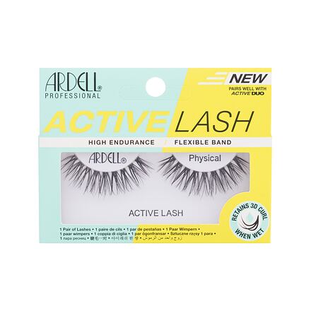 Ardell Active Lash Physical umělé řasy pro aktivní způsob života a sport odstín black