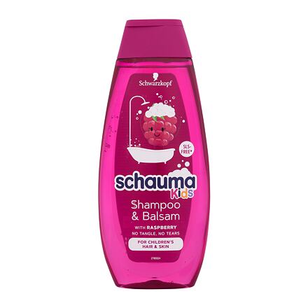 Schwarzkopf Schauma Kids Raspberry Shampoo & Balsam šampon 400 ml pro děti