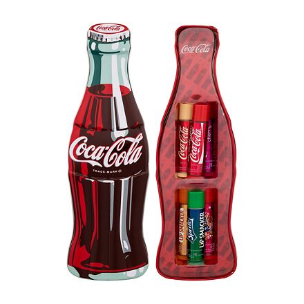 Lip Smacker Coca-Cola Vintage Bottle : balzám na rty 6 x 4 g + plechová krabička