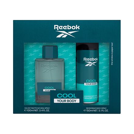 Reebok Cool Your Body : EDT 100 ml + deodorant 150 ml pro muže