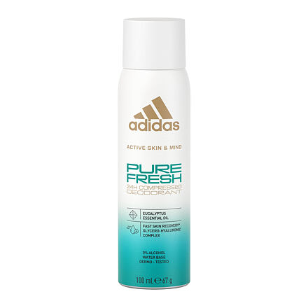 Adidas Pure Fresh deodorant s vůní eukalyptu 100 ml pro ženy