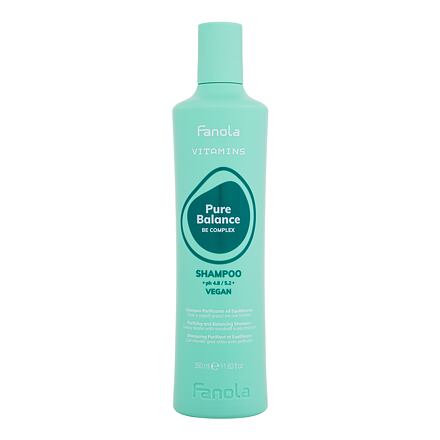 Fanola Vitamins Pure Balance Shampoo šampon proti lupům a mastnotě 350 ml pro ženy