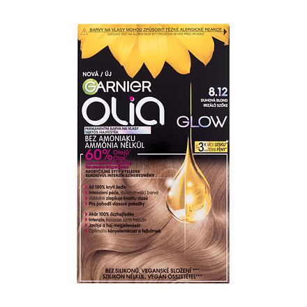 Garnier Olia Glow olejová permanentní barva na vlasy 60 g odstín 8.12 Rainbow Blonde pro ženy