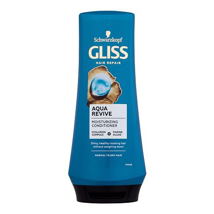 Schwarzkopf Gliss Aqua Revive Moisturizing Conditioner hydratační kondicionér pro normální až suché vlasy 200 ml pro ženy