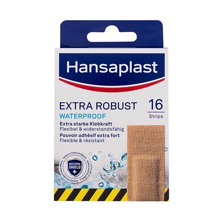 Hansaplast Extra Robust Waterproof Plaster voděodolné a extra odolné náplasti 16 ks