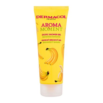 Dermacol Aroma Moment Bahamas Banana Exotic Shower Gel zvláčňující a osvěžující sprchový gel 250 ml unisex
