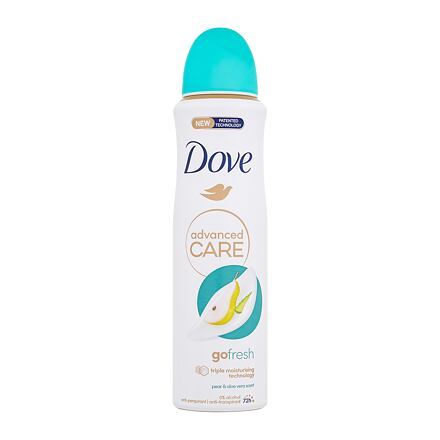Dove Advanced Care Go Fresh Pear & Aloe Vera 72h antiperspirant s vůní hrušky a aloe vera 150 ml pro ženy