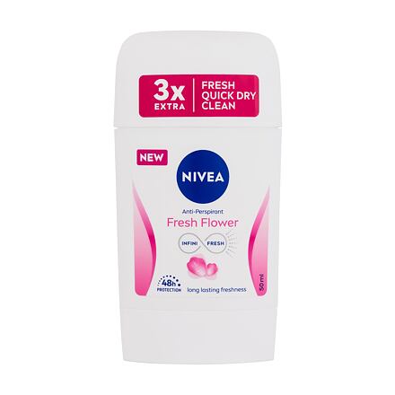 Nivea Fresh Flower 48h deostick antiperspirant 50 ml pro ženy