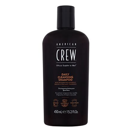 American Crew Daily Cleansing šampon s osvěžující vůní citronů a máty 450 ml 450 ml pre mužov