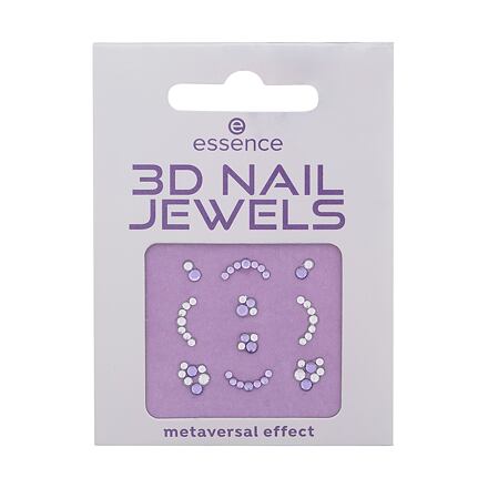 Essence 3D Nail Jewels 01 Future Reality samolepící kamínky na nehty 1 balení