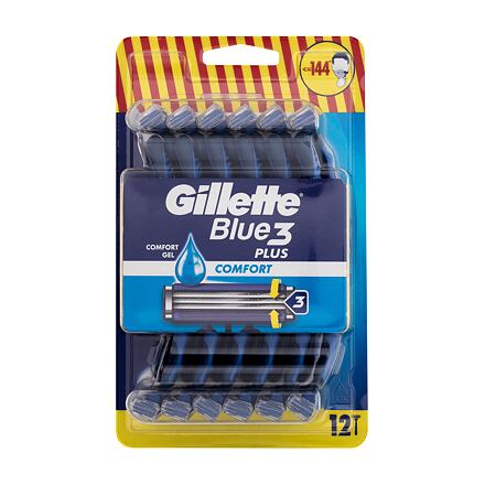 Gillette Blue3 Comfort jednorázová holítka 12 ks pro muže