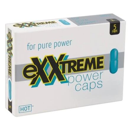 Hot eXXtreme Power Caps afrodiziakální tablety 5 ks