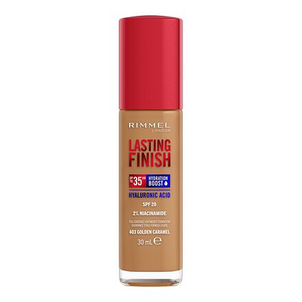 Rimmel London Lasting Finish 35H SPF20 dlouhotrvající hydratační make-up 30 ml odstín 403 Golden Caramel