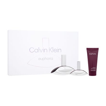 Calvin Klein Euphoria 3: EDP 100 ml + EDP 30 ml + tělové mléko 100 ml pro ženy
