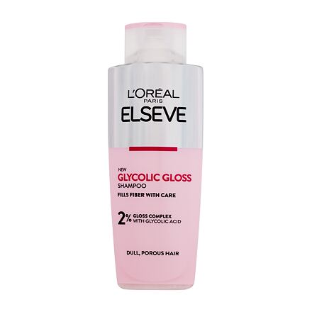 L'Oréal Paris Elseve Glycolic Gloss Shampoo obnovující šampon pro lesklé vlasy 200 ml pro ženy