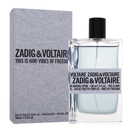 Zadig & Voltaire This is Him! Vibes of Freedom 100 ml toaletní voda pro muže