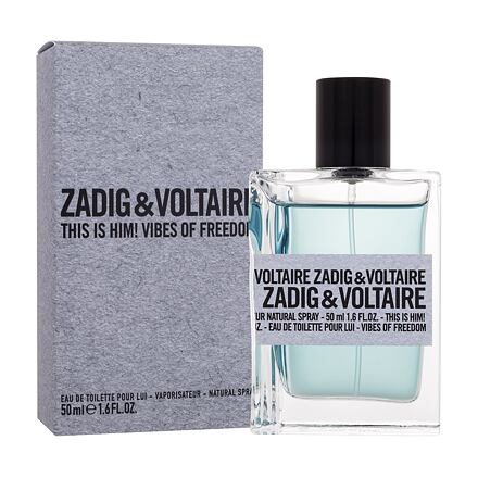 Zadig & Voltaire This is Him! Vibes of Freedom 50 ml toaletní voda pro muže