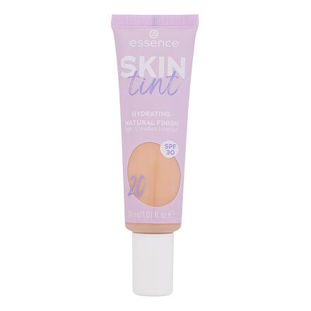 Essence Skin Tint Hydrating Natural Finish SPF30 lehký hydratační make-up 30 ml odstín 20
