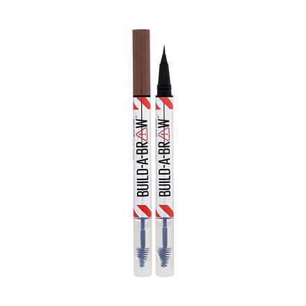 Maybelline Build-A-Brow tužka na obočí a fixační gel 2v1 1.4 g odstín 255 Soft Brown