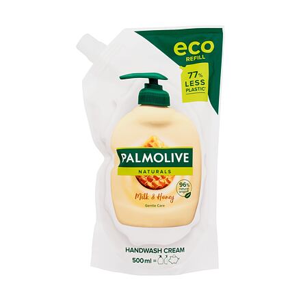 Palmolive Naturals Milk & Honey Handwash Cream tekuté mýdlo na ruce s medovou vůní náplň 500 ml unisex