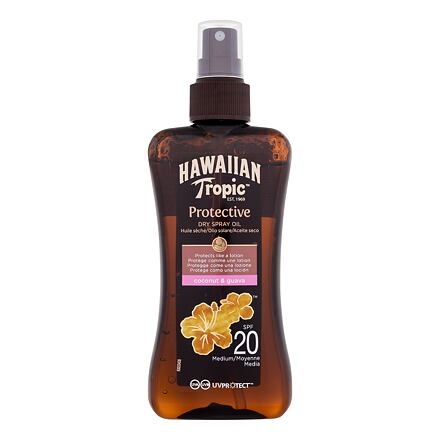 Hawaiian Tropic Protective Dry Spray Oil SPF20 suchý olej na opalování 200 ml