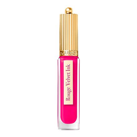 BOURJOIS Paris Rouge Velvet Ink matná tekutá rtěnka 3.5 ml odstín 07 fushia cha cha