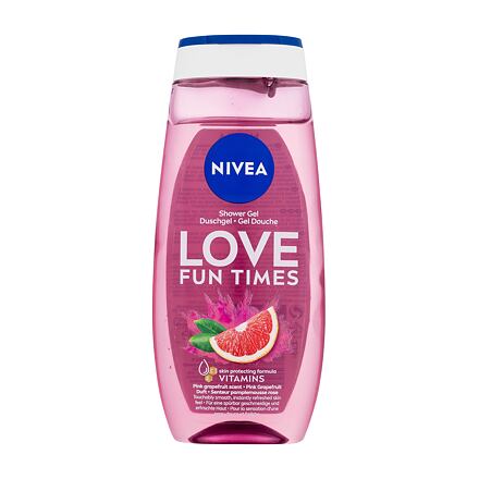 Nivea Love Fun Times osvěžující sprchový gel s vůní grapefruitu 250 ml