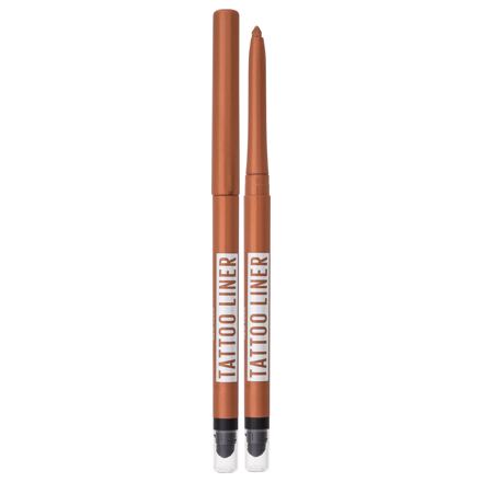 Maybelline Tattoo Liner Automatic Gel Pencil voděodolná tužka na oči 0.73 g odstín 080 Copper Nights