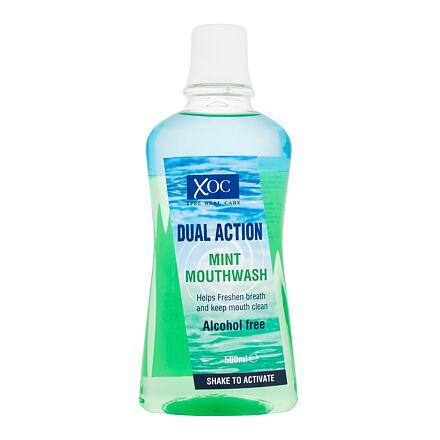 Xpel Dual Action Mint Mouthwash ústní voda pro svěží dech a čistou ústní dutinu 500 ml