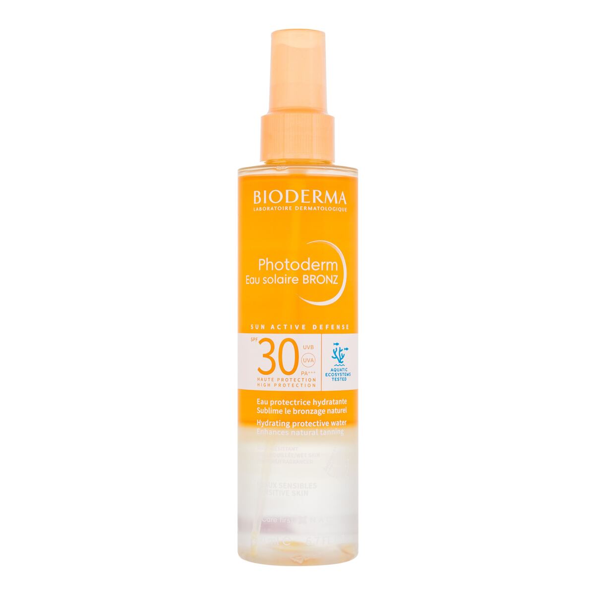 BIODERMA Photoderm Eau Solaire Bronz SPF30 voděodolný hydratační opalovací sprej 200 ml 200 ml