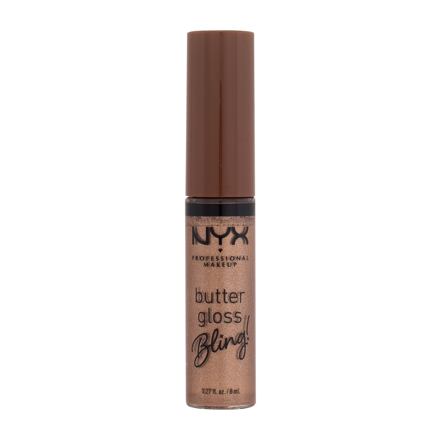 NYX Professional Makeup Butter Gloss Bling lesk na rty 8 ml odstín 04 pay me in gold