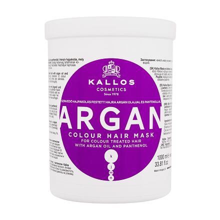 Kallos Cosmetics Argan maska pro barvené vlasy 1000 ml 1000 ml pre ženy
