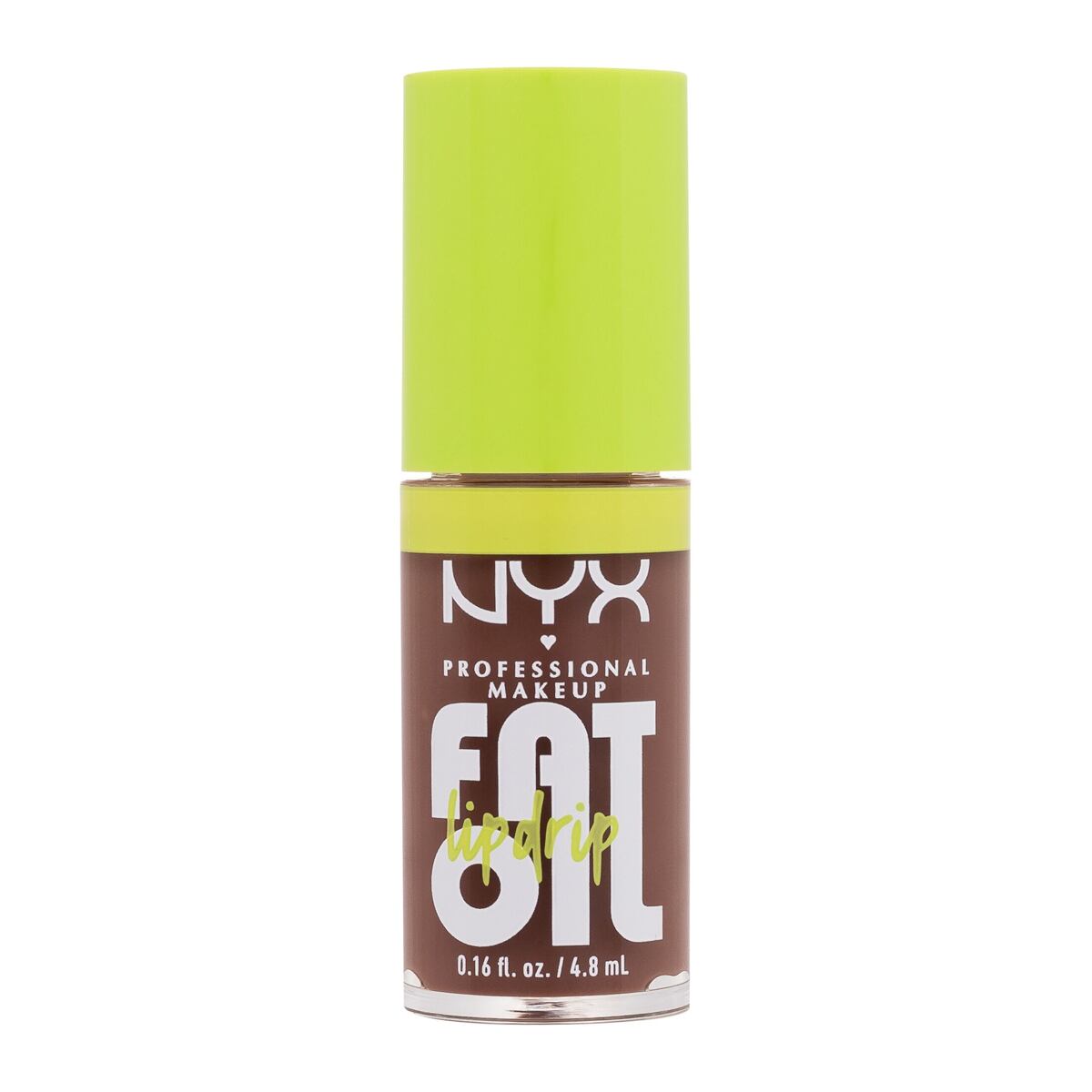 NYX Professional Makeup Fat Oil Lip Drip olej na rty 4.8 ml odstín hnědá