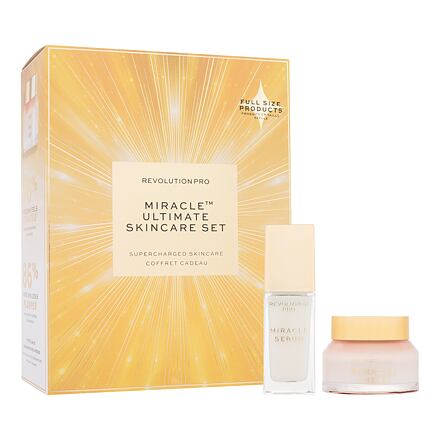 Revolution Pro Miracle Ultimate Skincare Set dárková sada pleťové sérum Miracle Serum 30 ml + pleťový krém Miracle Cream 50 ml pre ženy