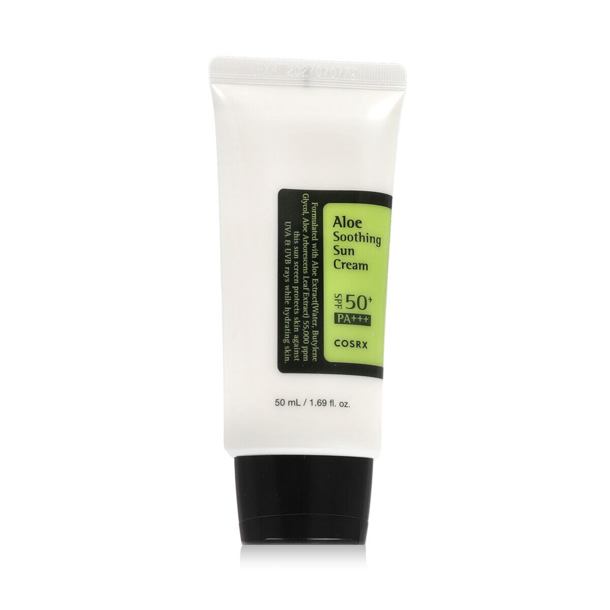 COSRX Aloe Soothing Sun Cream SPF50+ zklidňující opalovací krém 50 ml 50 ml unisex