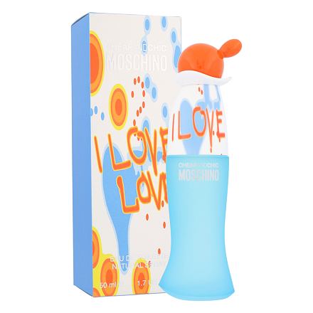 Moschino Cheap And Chic I Love Love toaletní voda 50 ml pro ženy