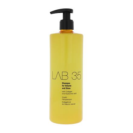 Kallos Cosmetics Lab 35 For Volume And Gloss šampon pro jemné vlasy bez lesku 500 ml 500 ml pre ženy