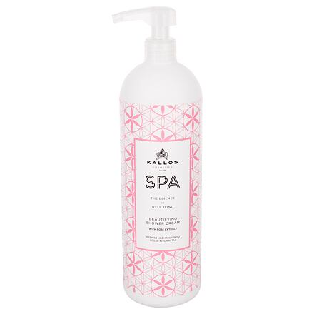 Kallos Cosmetics SPA Beautifying Shower Cream vyživující sprchový krém 1000 ml pro ženy