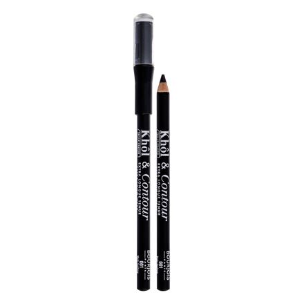 BOURJOIS Paris Khol & Contour & Sharpener dlouhotrvající tužka na oči s ořezávátkem 1.2 g 001 Noir-issime