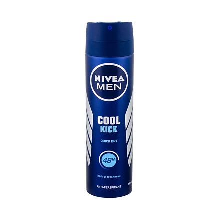 Nivea Men Cool Kick 48h antiperspirant ve spreji s chladivým účinkem 150 ml pro muže