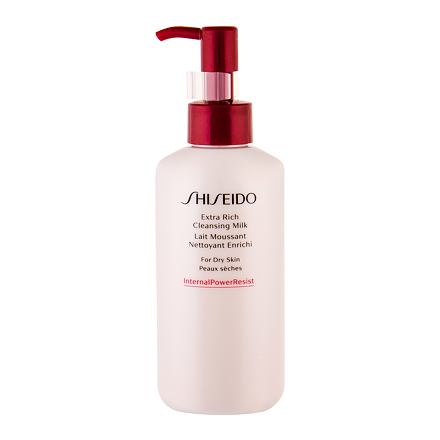 Shiseido Essentials Extra Rich čisticí pleťové mléko pro suchou pleť 125 ml pro ženy