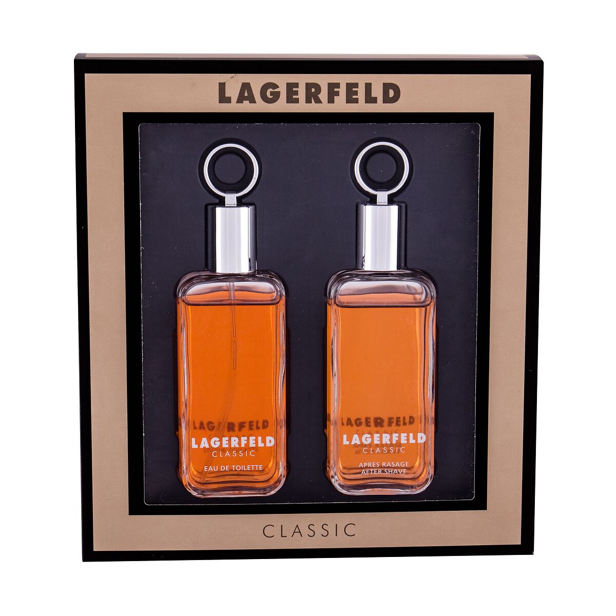 Karl Lagerfeld Classic sada toaletní voda 60 ml + voda po holení 60 ml pro muže