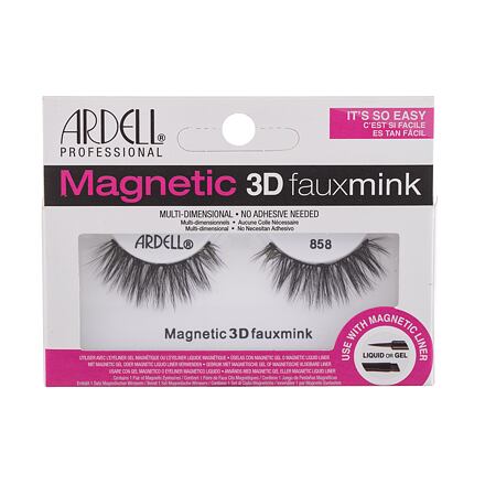 Ardell Magnetic 3D Faux Mink 858 magnetické umělé řasy odstín black