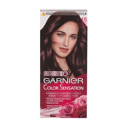 Garnier Color Sensation permanentní barva na vlasy 40 ml odstín 4,15 Icy Chestnut pro ženy