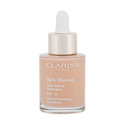 Clarins Skin Illusion Natural Hydrating SPF15 hydratační make-up s uv filtrem 30 ml odstín 108.5 Cashew