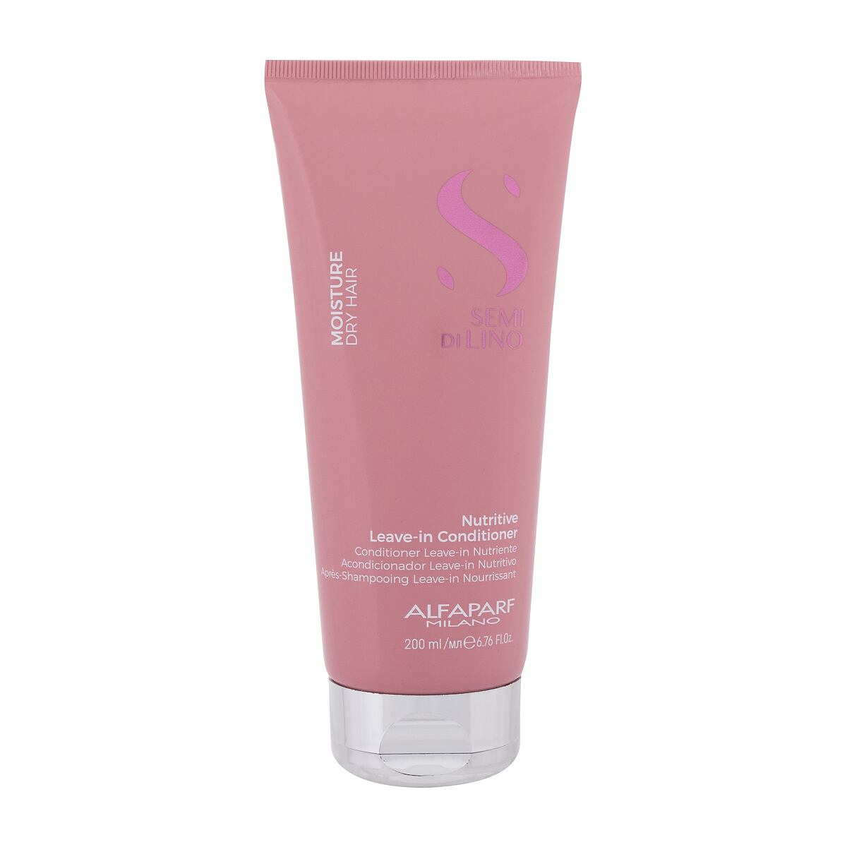 ALFAPARF MILANO Semi Di Lino Nutritive Leave-In Conditioner vyživující bezoplachový kondicionér pro suché vlasy 200 ml pro ženy