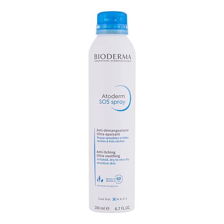 BIODERMA Atoderm SOS Spray tělový sprej pro podrážděnou suchou až velmi suchou pokožku 200 ml unisex