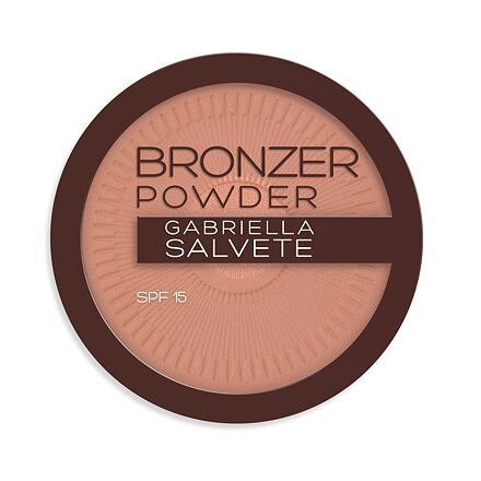Gabriella Salvete Bronzer Powder SPF15 bronzující pudr 8 g odstín 01