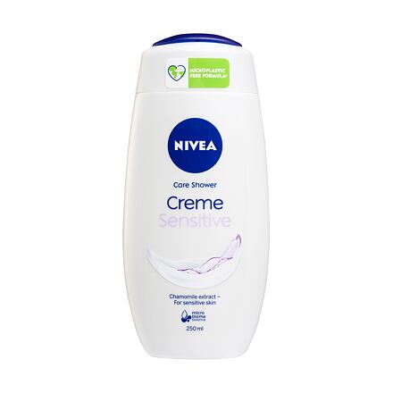 Nivea Creme Sensitive sprchový krém pro citlivou pokožku 250 ml pro ženy